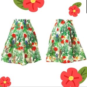 Gracia Floral Skirt, Size M